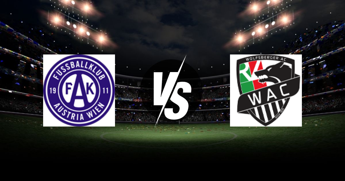 PRONOSTIC AUSTRIA VIENNE – WOLFSBERGER AC, ADMIRAL BUNDESLIGA