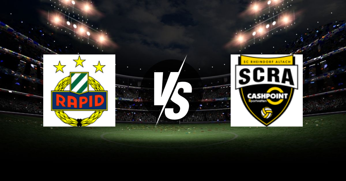 PRONOSTIC RAPID VIENNE – CASHPOINT SCR ALTACH, ADMIRAL BUNDESLIGA