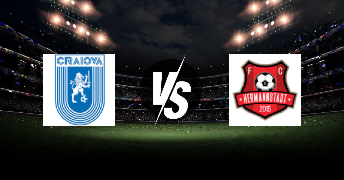 PRONOSTIC UNIVERSITÉ CRAIOVA – AFC HERMANNSTADT, SUPERLIGA